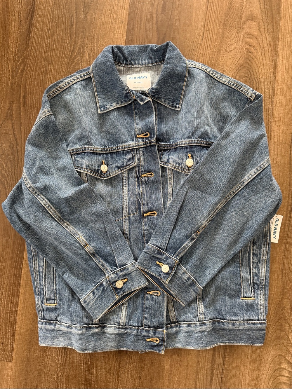 Old Navy Oversized Denim Trucker Jacket